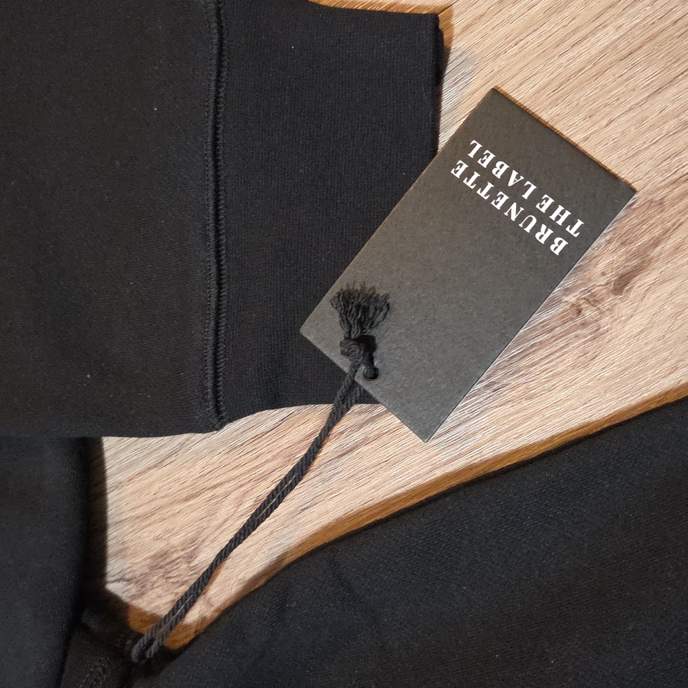 Brunette The Label "Brunette" Varsity Hair Colour Not Your Boyfriend's Crew M/L - Picture 7 of 15